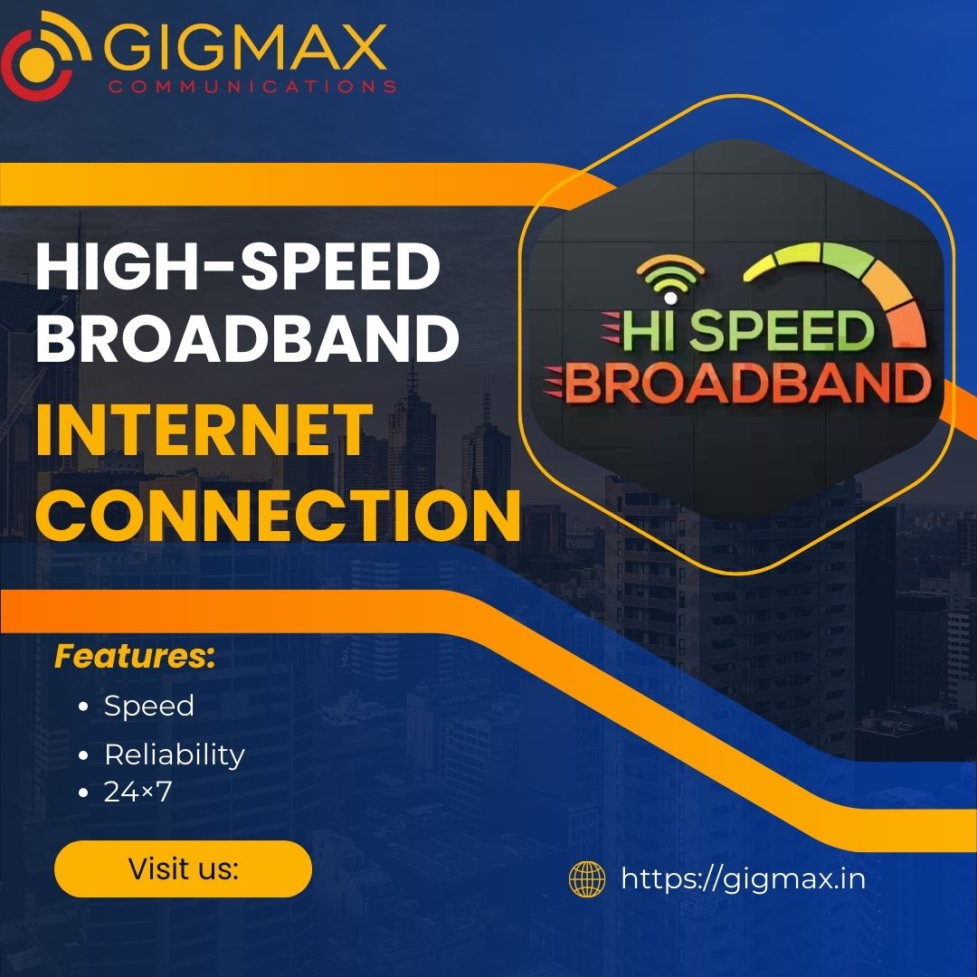 Connecting Businesses to Success: Gigmax Internet Service Provider in Green Field Colony, Faridabad