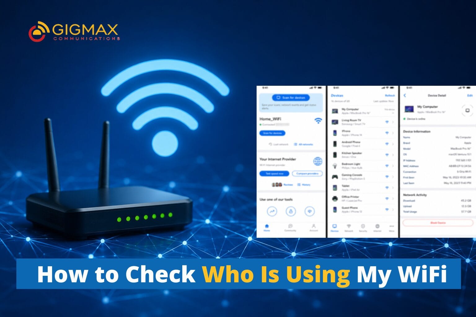 How to Check Who Is Using My WiFi