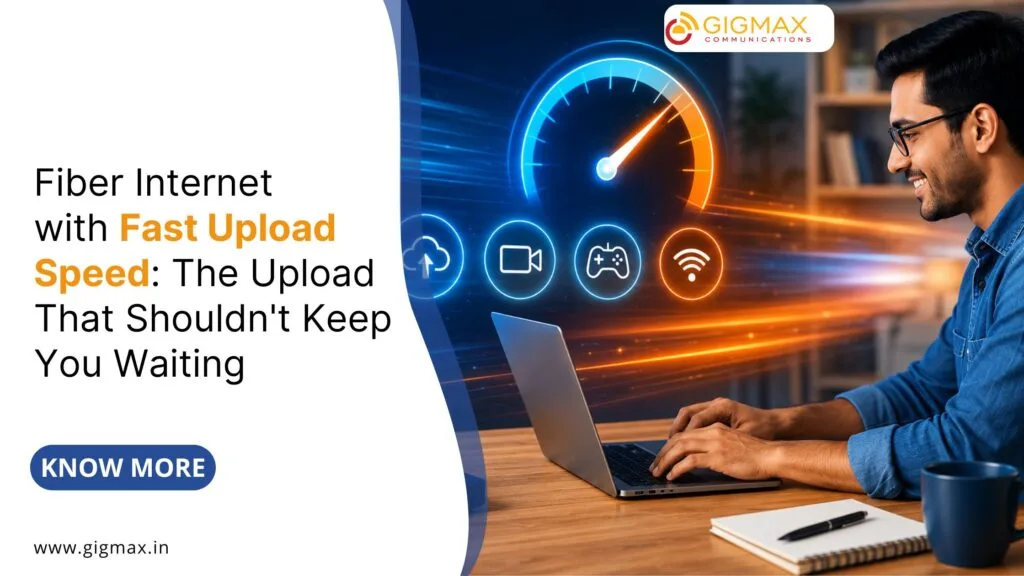 Fiber Internet with Fast Upload Speed