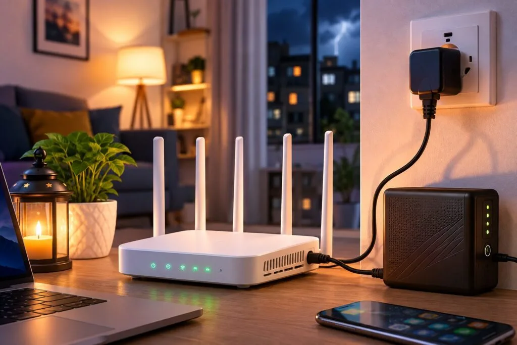 How to Keep Your WiFi Working During a Power Cut