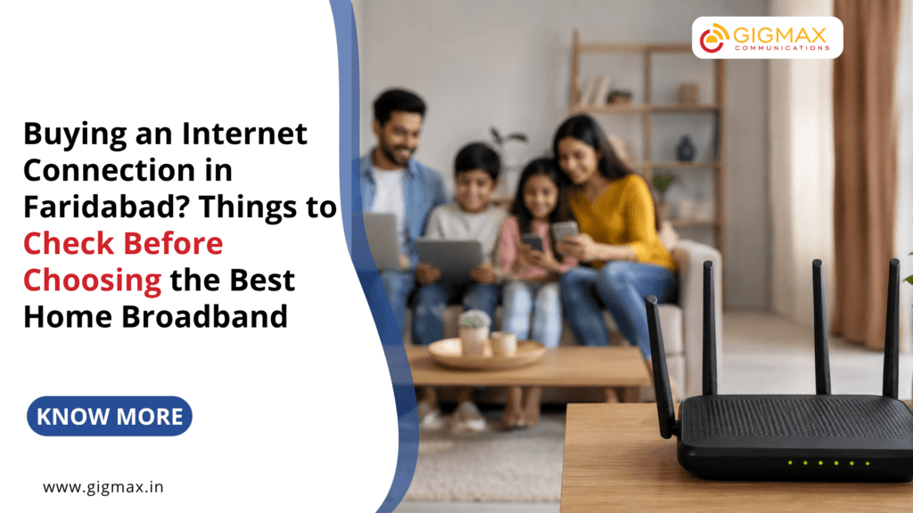 Buying an Internet Connection in Faridabad