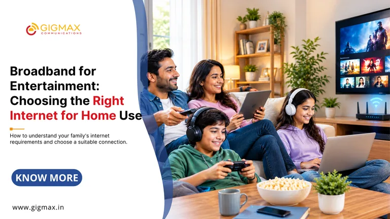 Broadband for internet